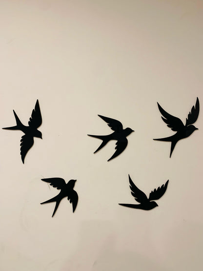 BIRDS SET OF 5